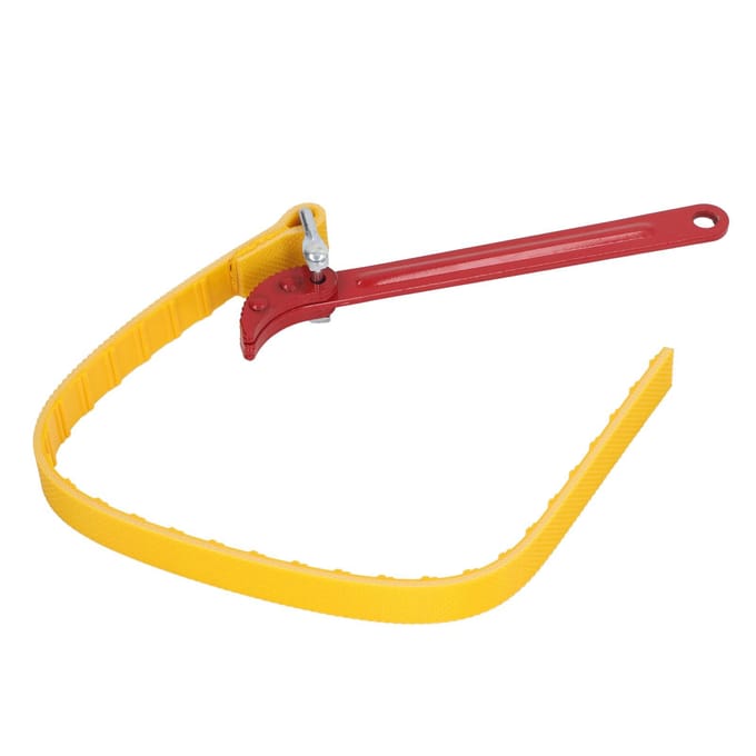 Universele Filtersleutel Antislip Verstelbare Bandfiltersleutel voor 10in 20in Filterfles yellow