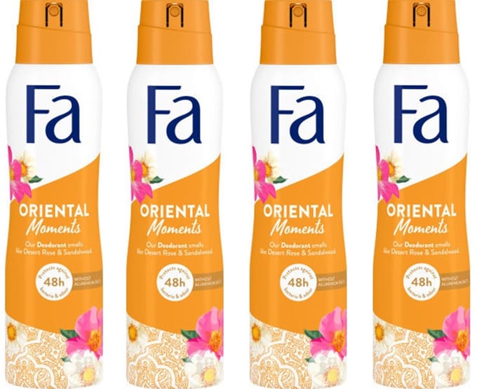 Fa Oriental moments deo 4x 150 ml