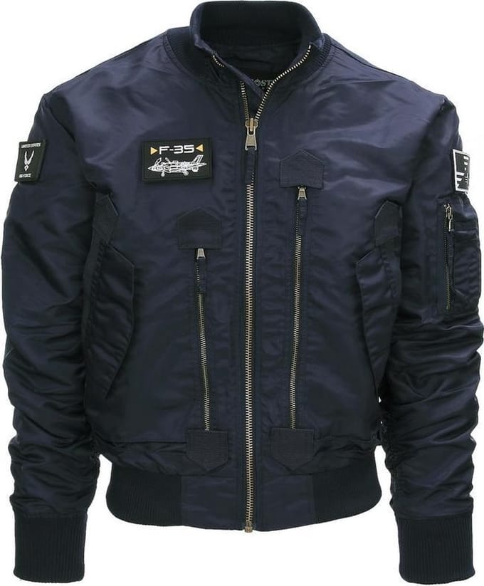 Fostex F-35 Flight Jacket blauw L