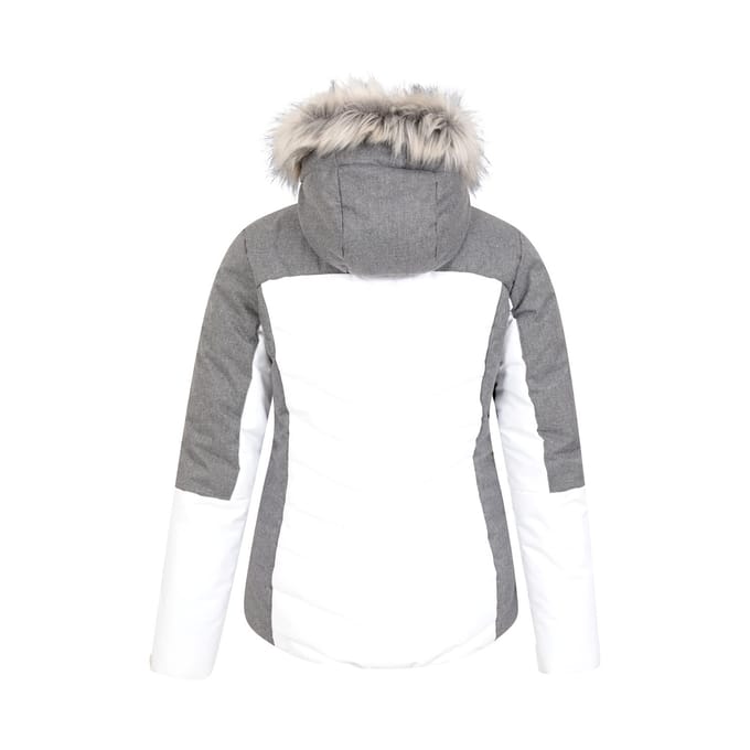 Mountain Warehouse Dames/Dames Pyrenees II gewatteerde ski-jas (Wit)