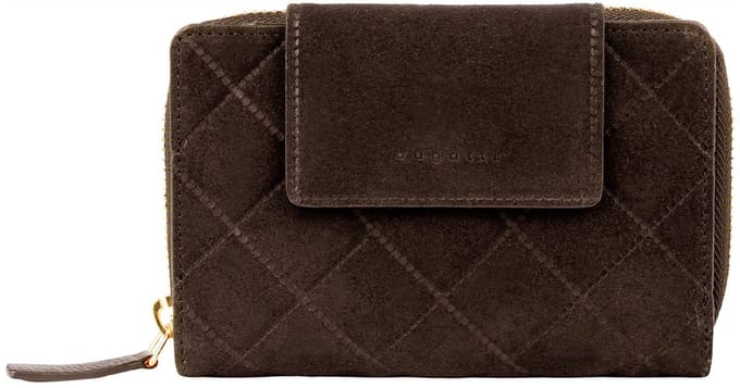 bugatti portemonnee Fabia Ladies Zip Wallet Brown donkerbruin