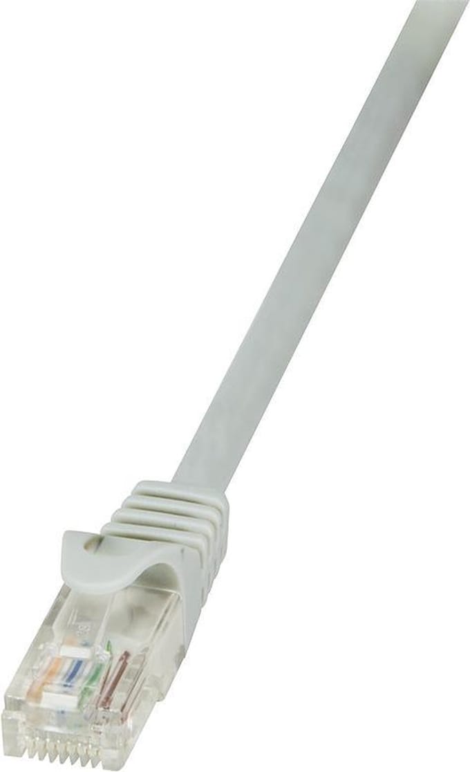 Logilink Patchcord Ethernet Lan Cat5E U Utp 1 5M Grijs Voor Router/Switch