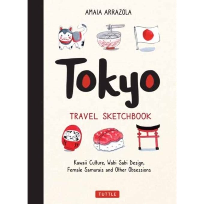 Tokyo Travel Sketchbook - Amaia Arrazola