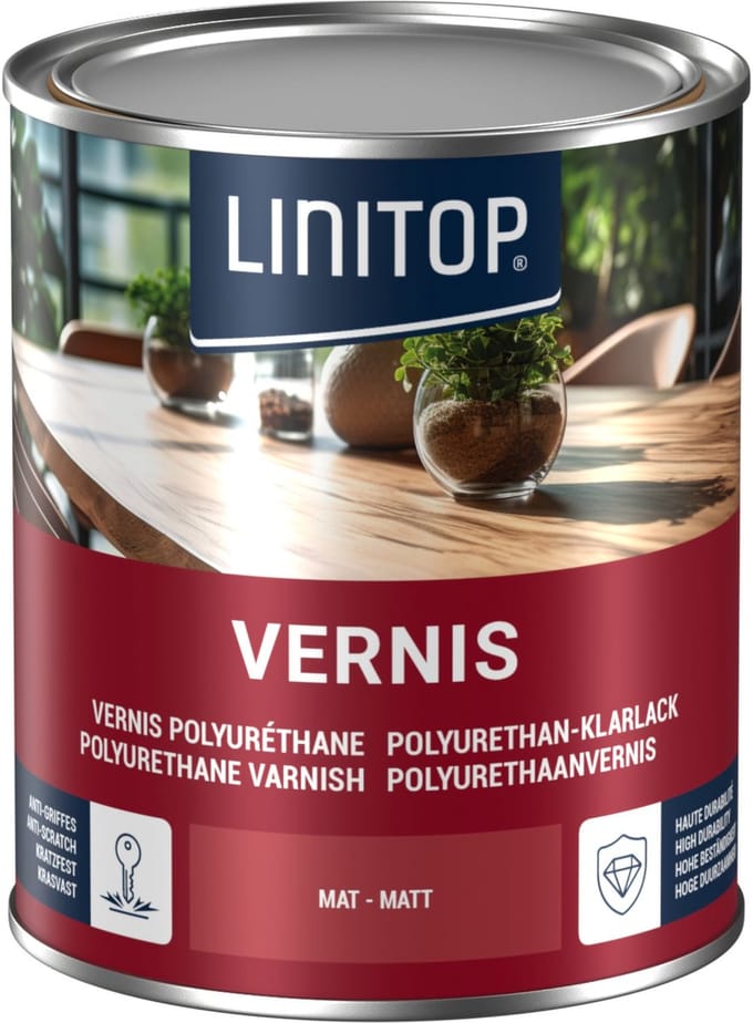 Vernis - Hoge sterke polyurethaan interieurvernis - Linitop