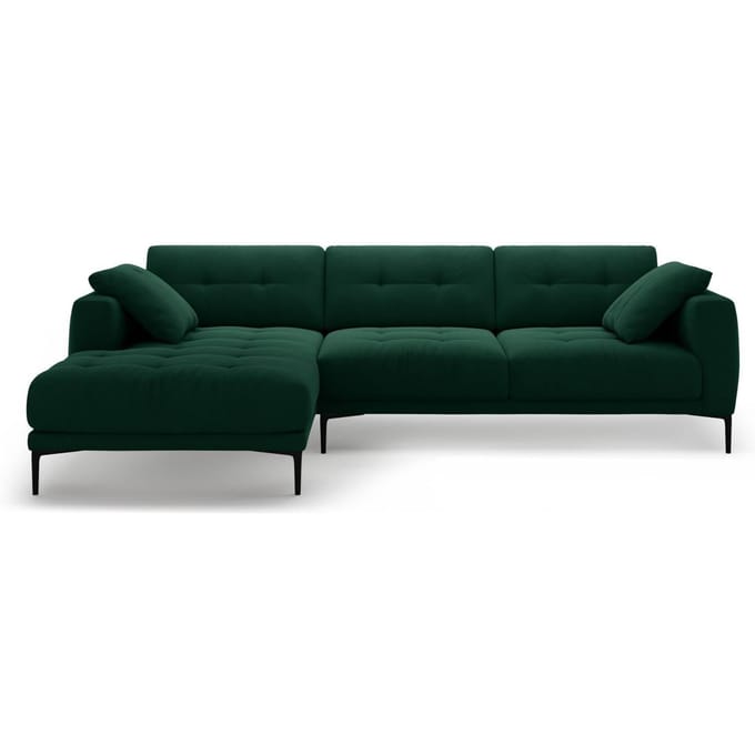 Hoekbank Bemy velvet links | Micadoni