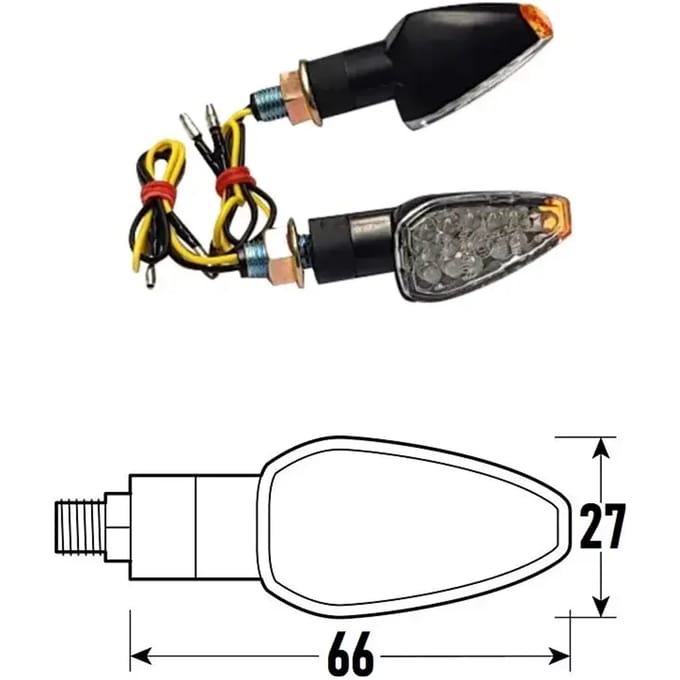 LED knipperlichten motor BCR Goccia