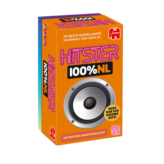 Jumbo Hitster 100% NL – Nederlandstalig Muziekspel – Nederlandse Hits – Partyspel – Actiespel