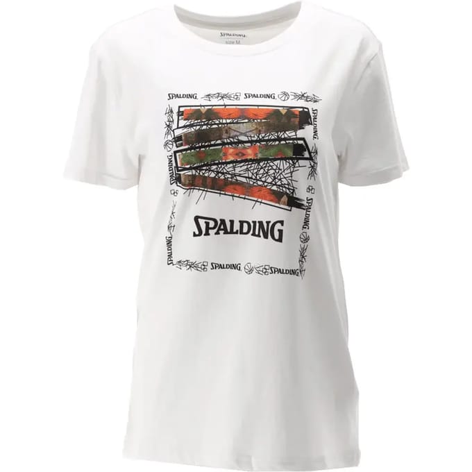 Dames-T-shirt Spalding Logo