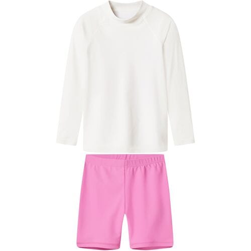 LUPILU Kinder UV-zwemset 2-delig (Roze, 122/128)