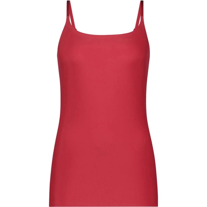 Ten Cate Secrets spaghetti top rood voor Dames | Maat XXL