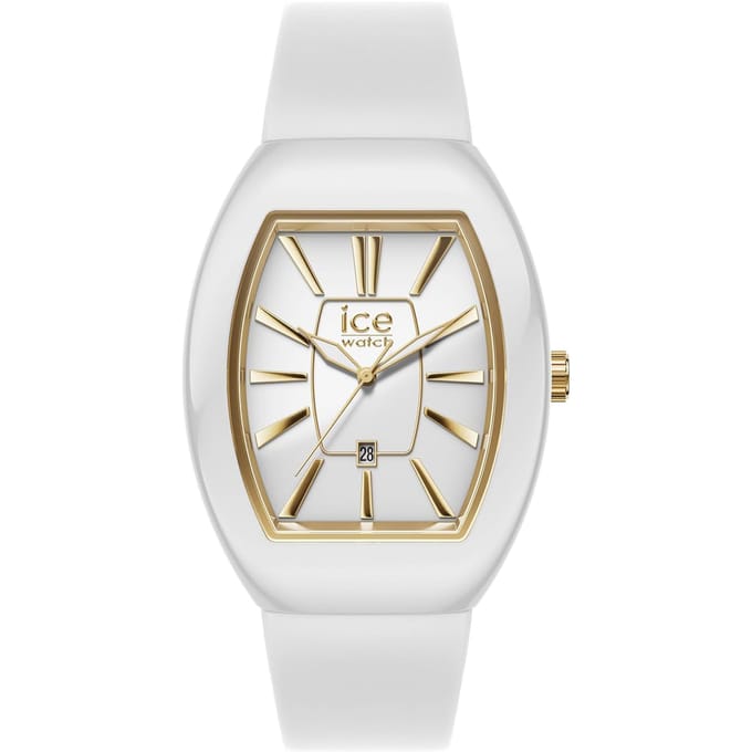 Ice Watch Ice Boliday - Dome - Wit Gouden Dameshorloge 024034