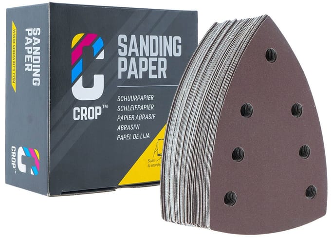CROP Delta Schuurpapier 100x145mm korrel 320 - 50 stuks