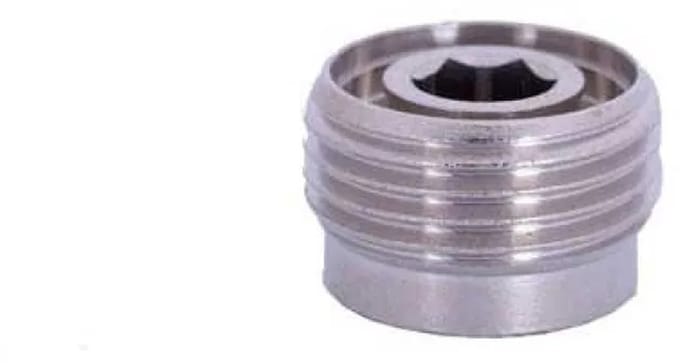 Aqualung Roestvrij Staal Din-adapter Zilver
