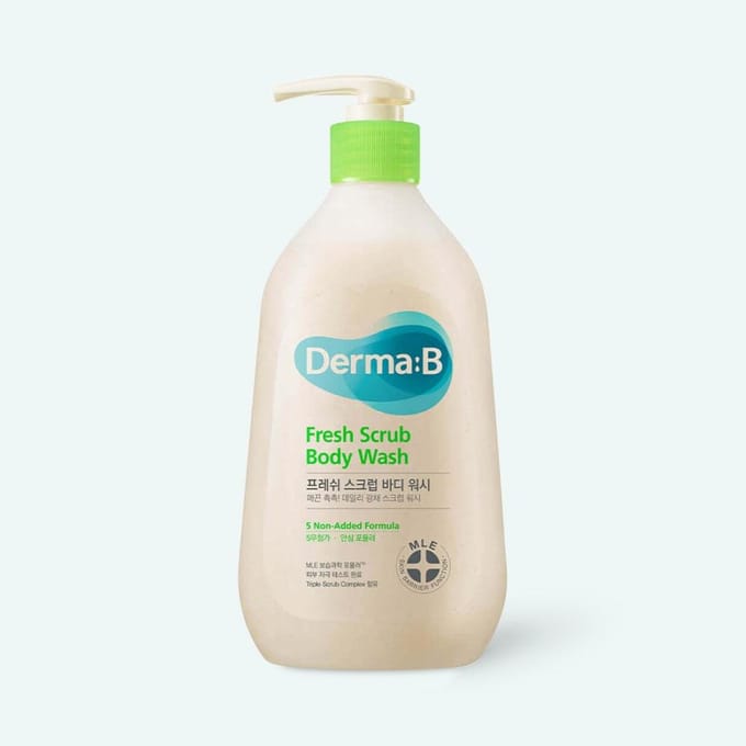 Derma: B - Fresh Scrub Body Wash 2026 Version - 420ml