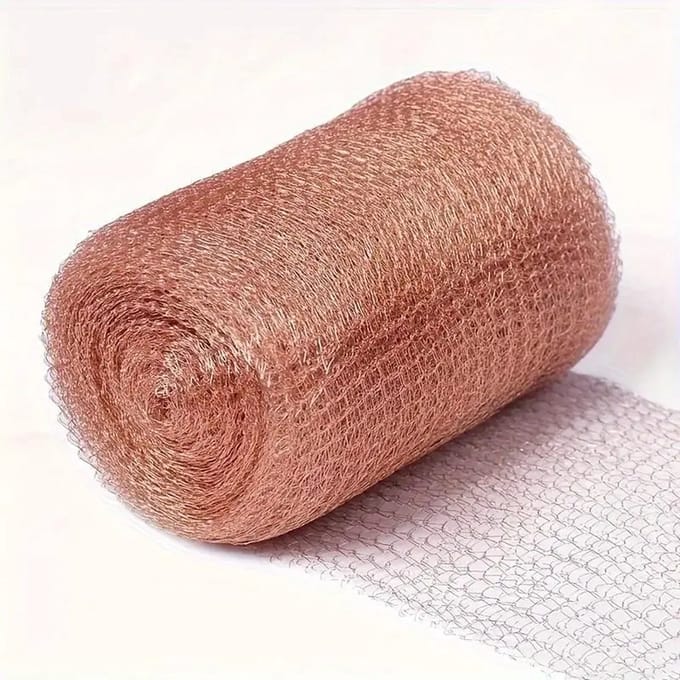 Pure Copper 6m Wire Mesh - Rodent & Bat Barrier, Industrial-Grade Protection
