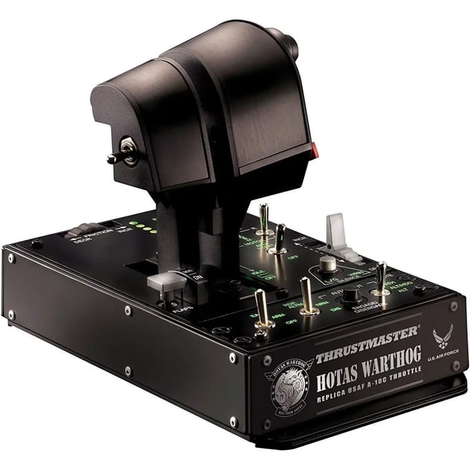 Thrustmaster HOTAS Warthog Dual Throttles - Flight Control Systeem PC - Voor PC - metaal Throttle