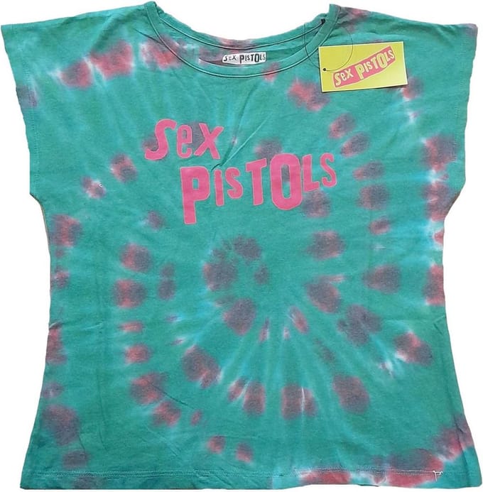 Sex Pistols - Logo Crop top - S - Groen