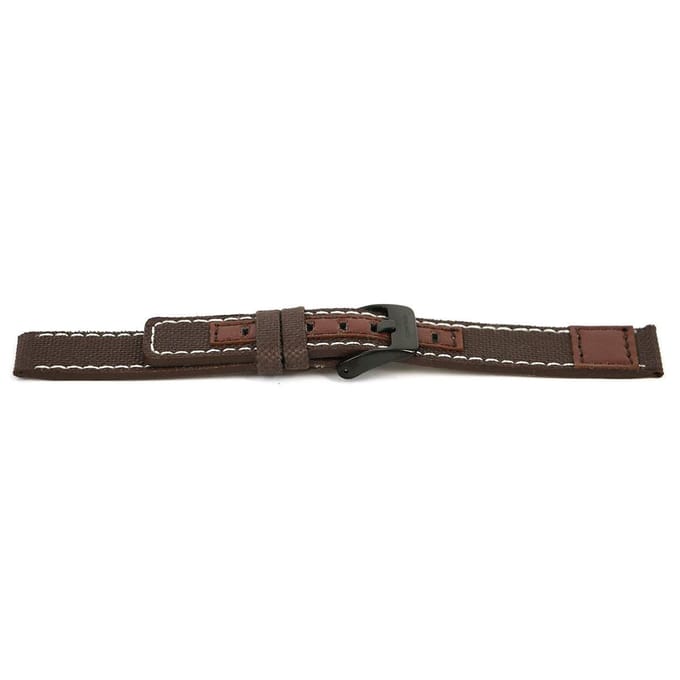 Coolwatch Horlogeband CS.247 - Kids - 16 mm - Bruin Bruin