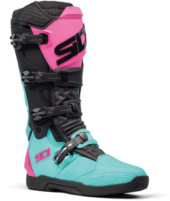 Sidi X-Power SC Mint Zwart Roze Crosslaarzen - Laars