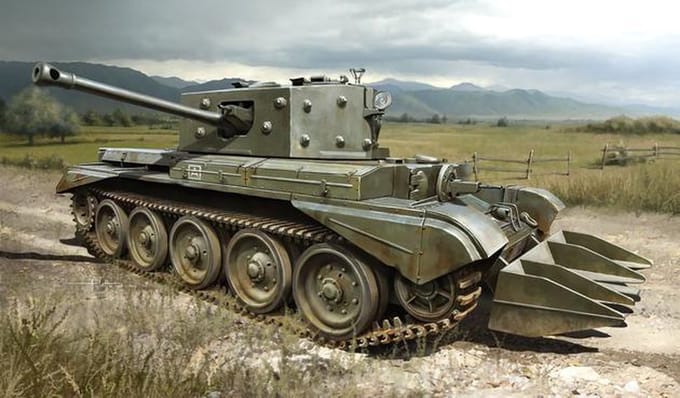 Revell Cromwell Mk. IV, Tank model, Montagekit, 1:72, Cromwell Mk. IV, Kunststof, Pro
