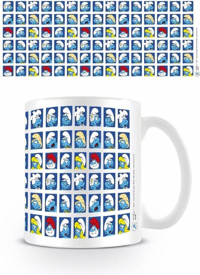 The Smurfs Smurfen Patroon - Mok