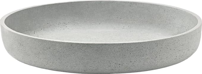 Blomus MOON Schaal - H 7 cm, Ø 40 cm (S) - Grijs