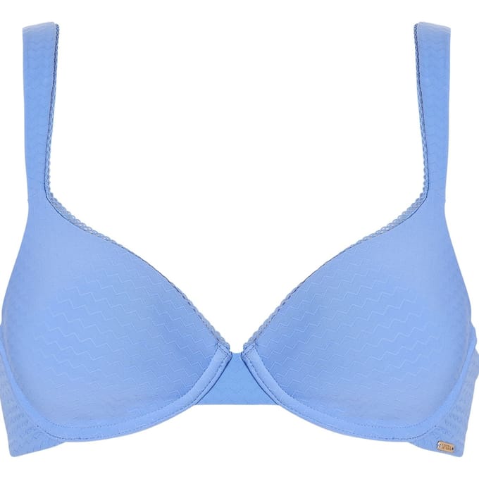 Livera Bra Tshirt Lindsey Zigzag Cornflower Blue Taglia: E70 | Reggiseni Outlet | Donna | Blu