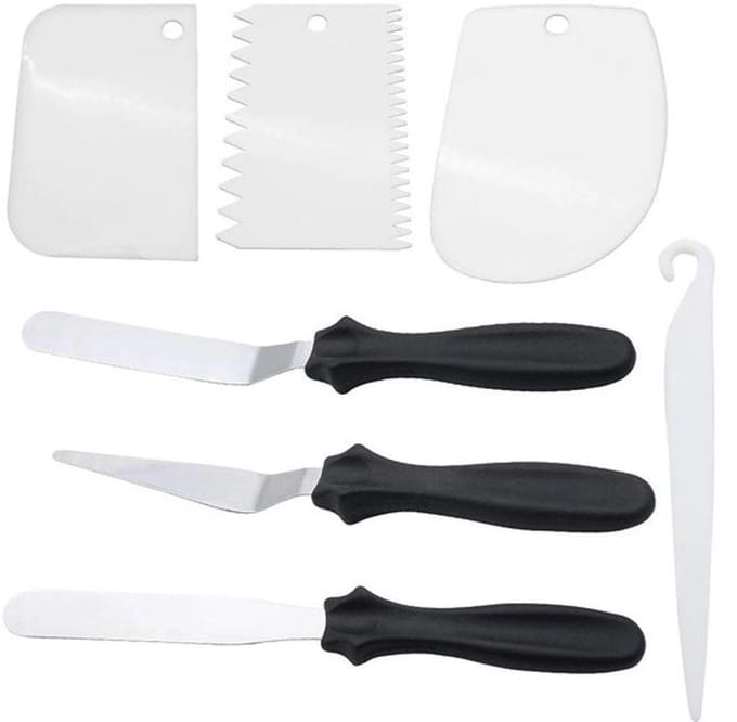 Dailygoody - Palette Knife Set - Spatula's voor Taartdecoratie