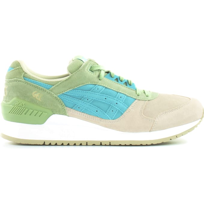 Asics Gel-Respector Heren Beige/Groen Trainers