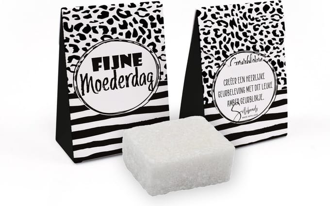 Amberblokje / Geurblokje (1 blokje) - Moederdag