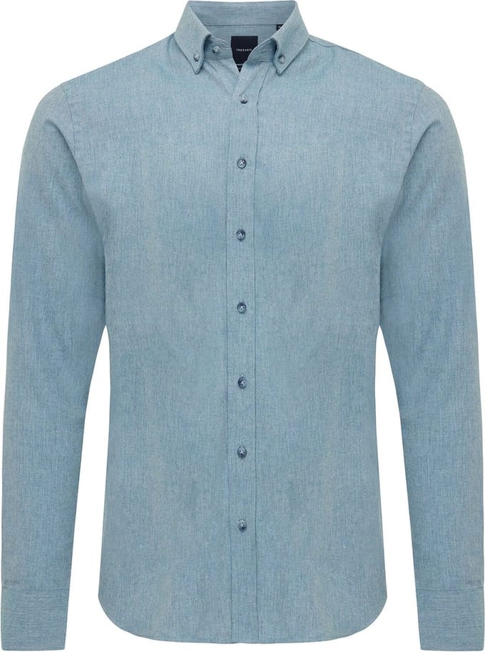 Tresanti BELLA Herringbone shirt Blue (TRSHIE330 - 800)