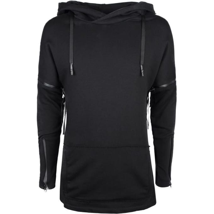 La Haine Inside Us blouse Skit Mannen zwart
