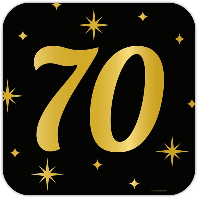 Classy party decoration signs - 70