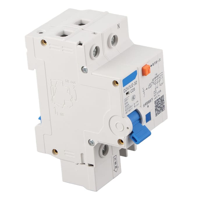 DZ47LE 32 1P+N C25 Lekstroombeveiliging Stroomonderbreker 230V 25A