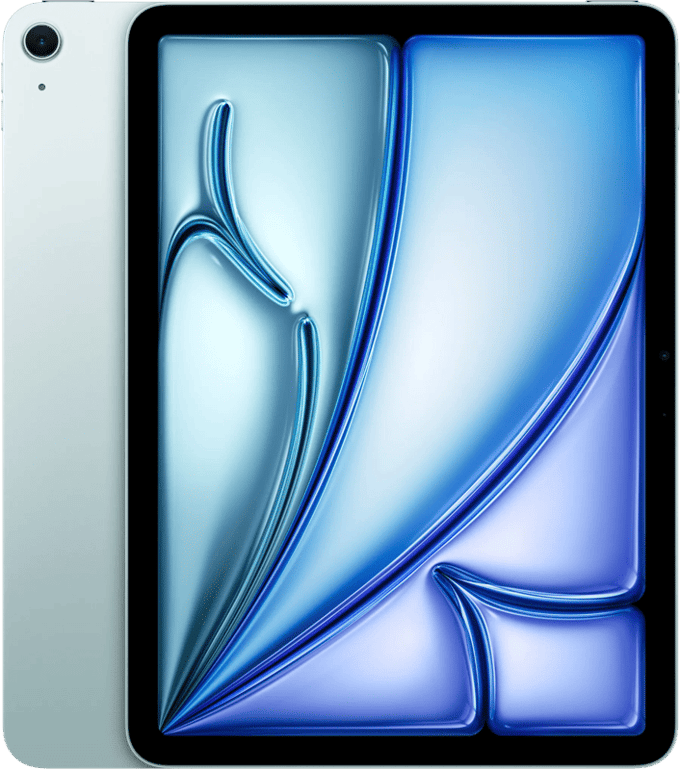 Apple 11-inch iPad Air (M4) Wi-Fi 256 GB - Blauwe tablet met krachtige M4-chip voor een vloeiende...