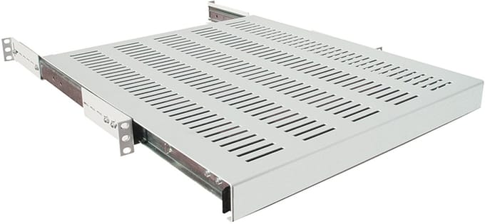 LogiLink 19" opklapbare serverplank, 1 U diep