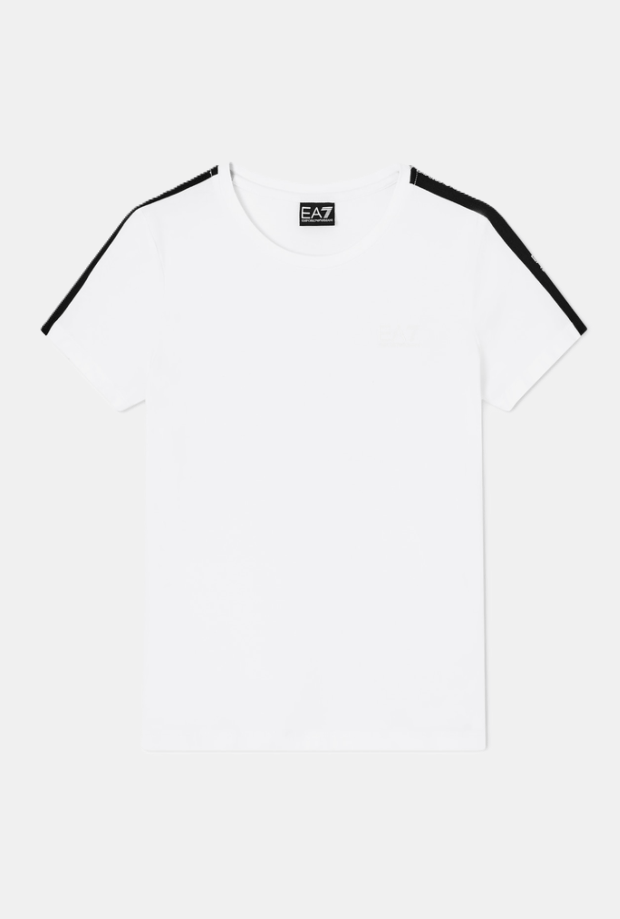 t-shirt logo serie vrouw wit