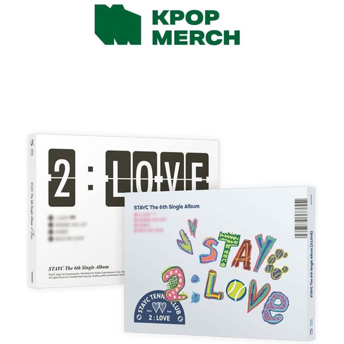 STAYC - 2:LOVE / Het 6e Single Album COURT ZINE ver. blue