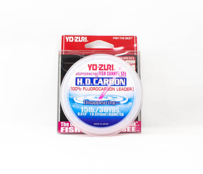 Yo Zuri H.D Koolstof Fluorocarbon Roze 100% 30 yds 15 lb R888-DP (1365)