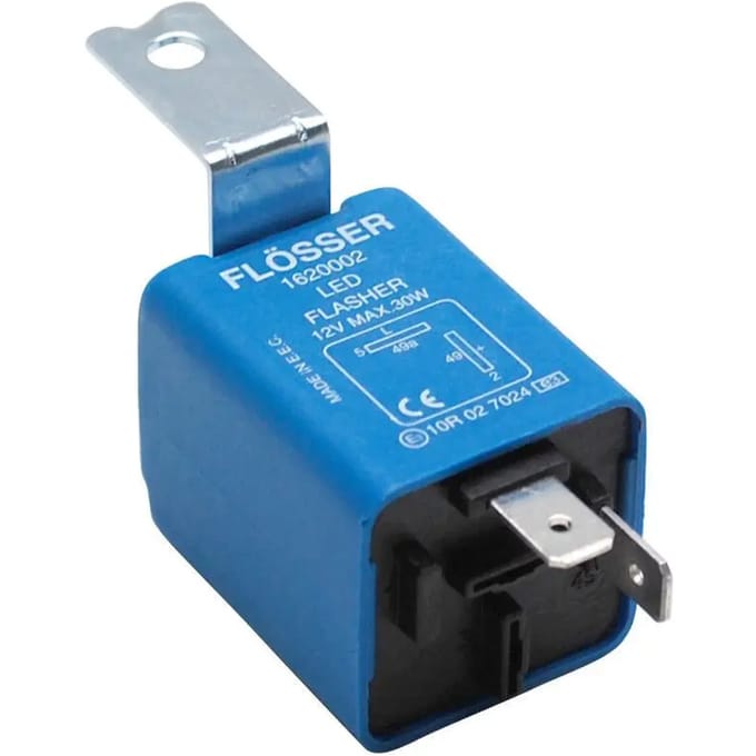 centrale knipperlichtflosser voor auto 1620002 / 2 aansluitingen nieuw