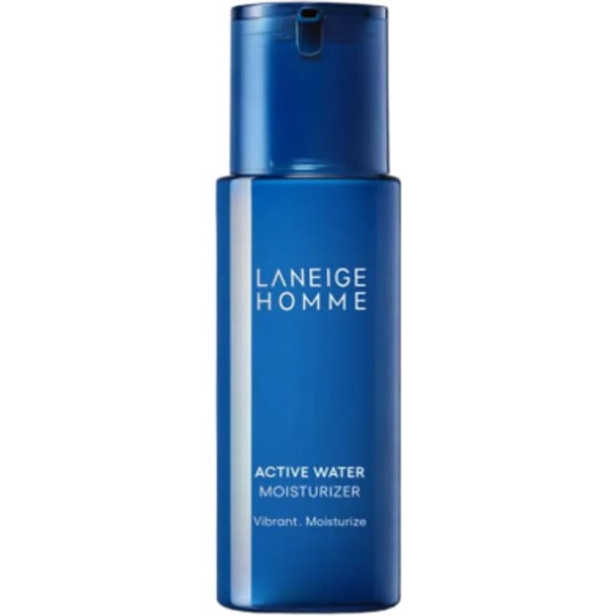 Laneige Homme Active Water Moisturizer 125ml Hydraterende Heren Vochtinbrengende Lotion blue