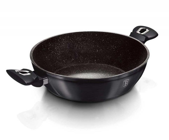 Berlinger Haus Carbon Pro Serie - Pannenset - Soft Touch Handgreep - Geïnduceerde Verwarming