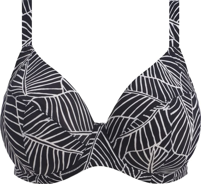 Elomi KATA BEACH UW PLUNGE BIKINI TOP Dames Bikinitopje - Black - Maat 85G