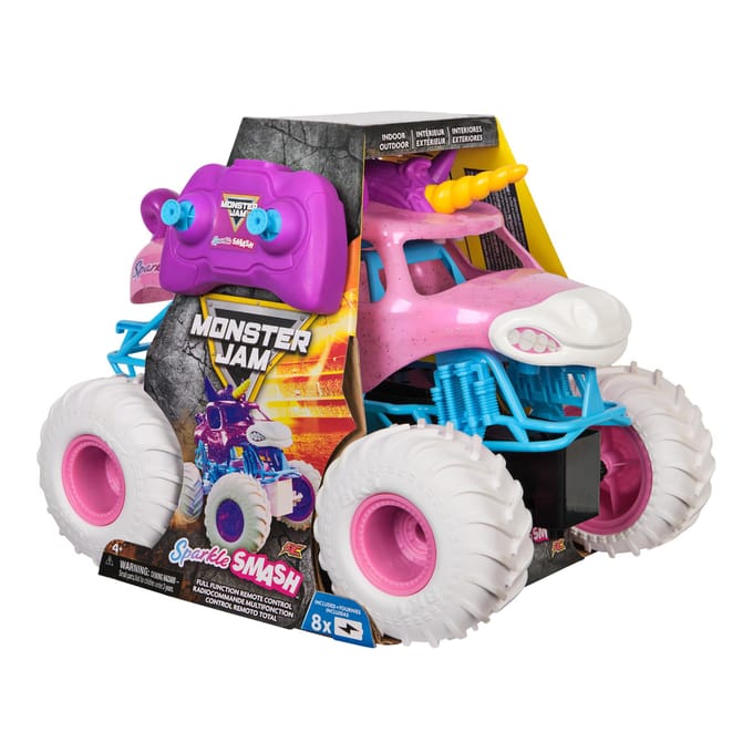Spinmaster Monster Jam - 1:15 RC - Sparkle Smash Voertuigen RC Auto' RC Auto' RC Auto' RC Auto' RC Auto'