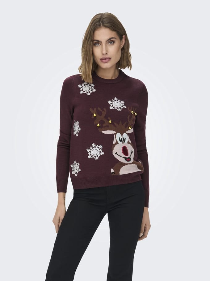 ONLY Gebreide trui ONLXMAS Gebreide trui