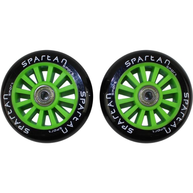 SPARTAN Scooterwielen 100mm Groen