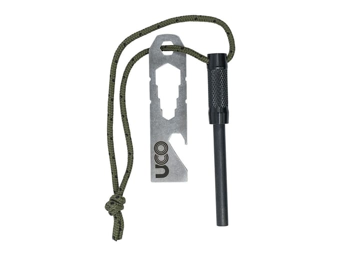 UCO - Survival Fire striker - zwart