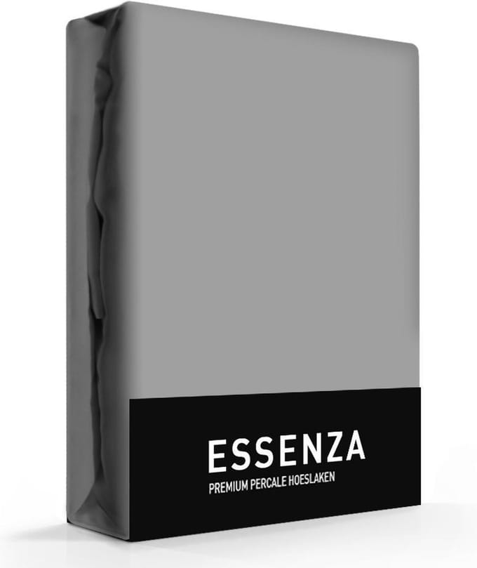 Essenza Hoeslaken Premium Percal Steel Grey-90 x 190 cm
