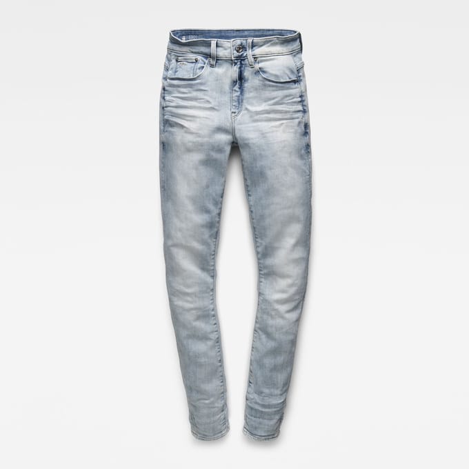 G-STAR 3301 Skinny Wmn Dames Jeans - lt aged