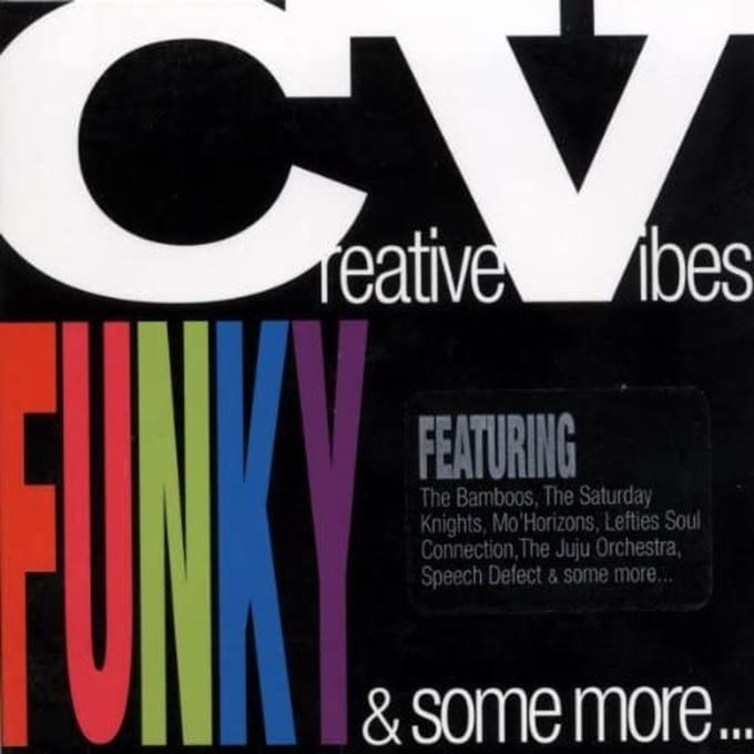 CD VARIOUS - Funky Some More CVOS1080 Creative Vibes 2007 Australië Soul/Funk Gebruikt black